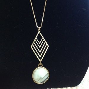 Necklace-Natural Stone